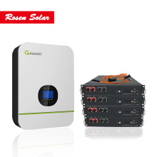 Solar Inverter 5kw 8kw 10kw Hybrid Growatt Single/Split Phase Inverter